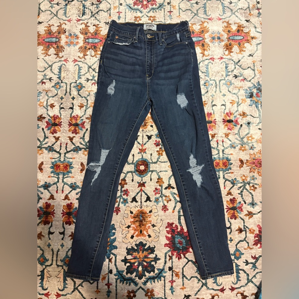 Denizen from Levi’s Women's Blue Distressed Jeans